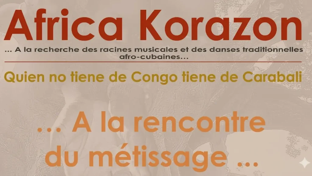 Africa korazon à la rencontre du métissage