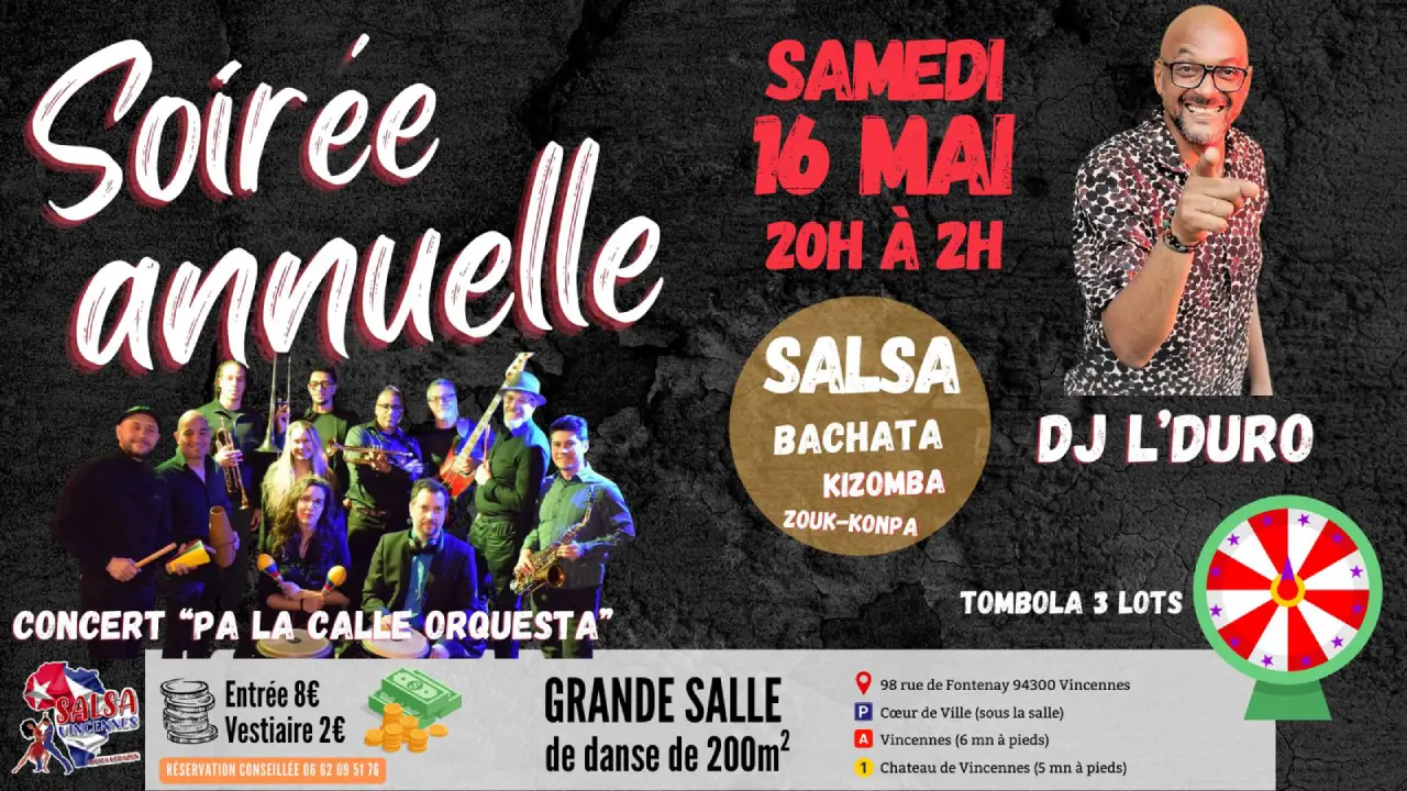 Soirée annuelle Africa Korazon — Samedi 16 mai