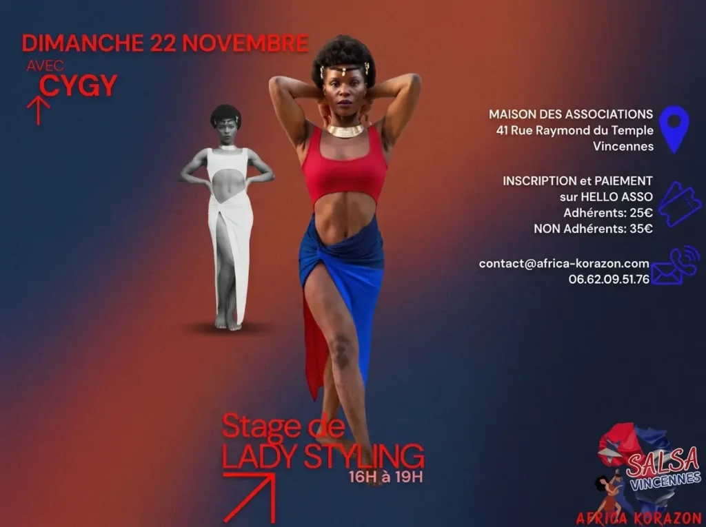 Lady styling avec CYGY – donner du style à sa danse